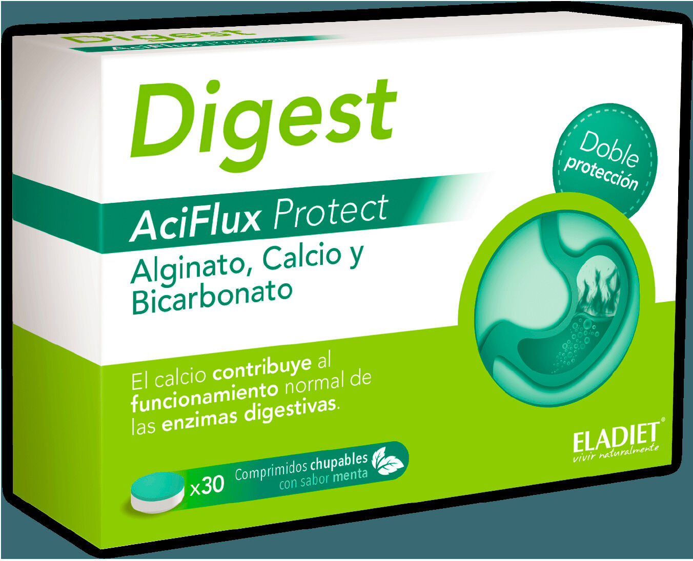 Eladiet Digest Aciflux Protect 30 tablets