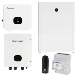 Growatt Set MOD 4KTL3-XH2 BP 4kW Hybrid-Wechselrichter + 10kWh APX Speicher + Backup Box