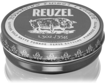 Reuzel Hollands Finest Pomade Extreme Hold pomada de cabelo com efeito matificante 35 g. Hollands Finest Pomade Extreme Hold