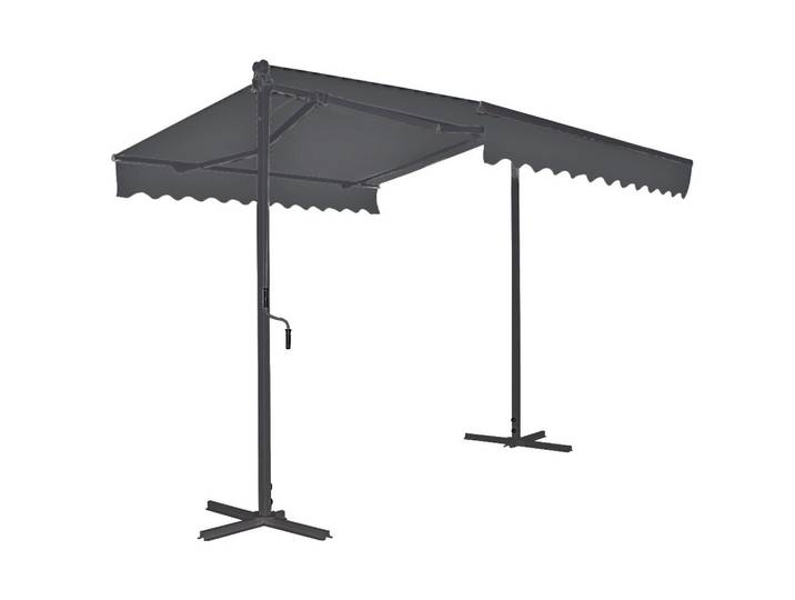 Stand-Markise Anthrazit