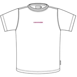 Cannondale Lifestyle Unisex T-Shirt Kurzarm White/Orc Gr. L
