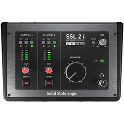 Solid State Logic SSL 2 mkII (USB), Audio Interface, Schwarz