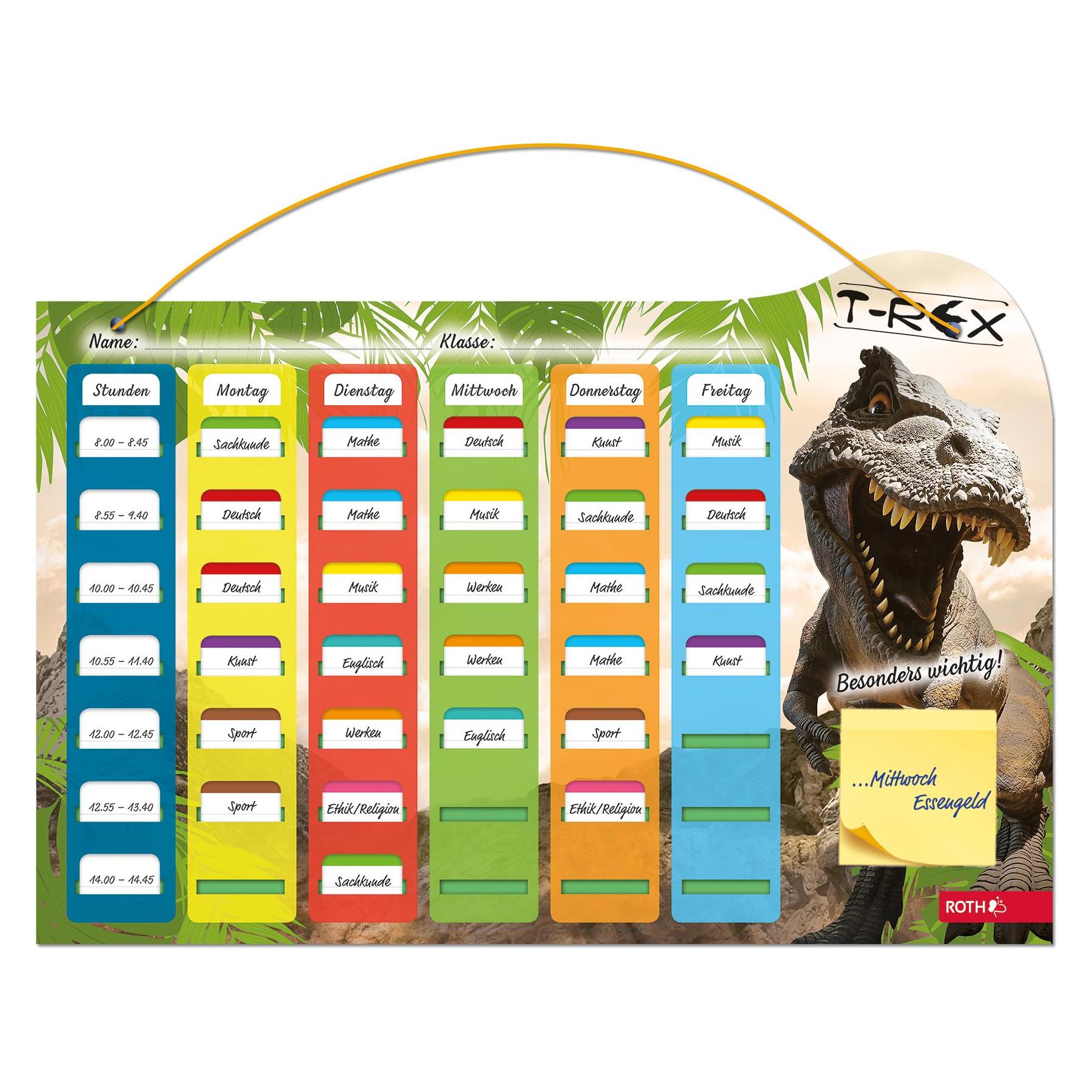 Magni Stundenplan A3 Tyrannosaurus Steck Fix (A3) (679267)
