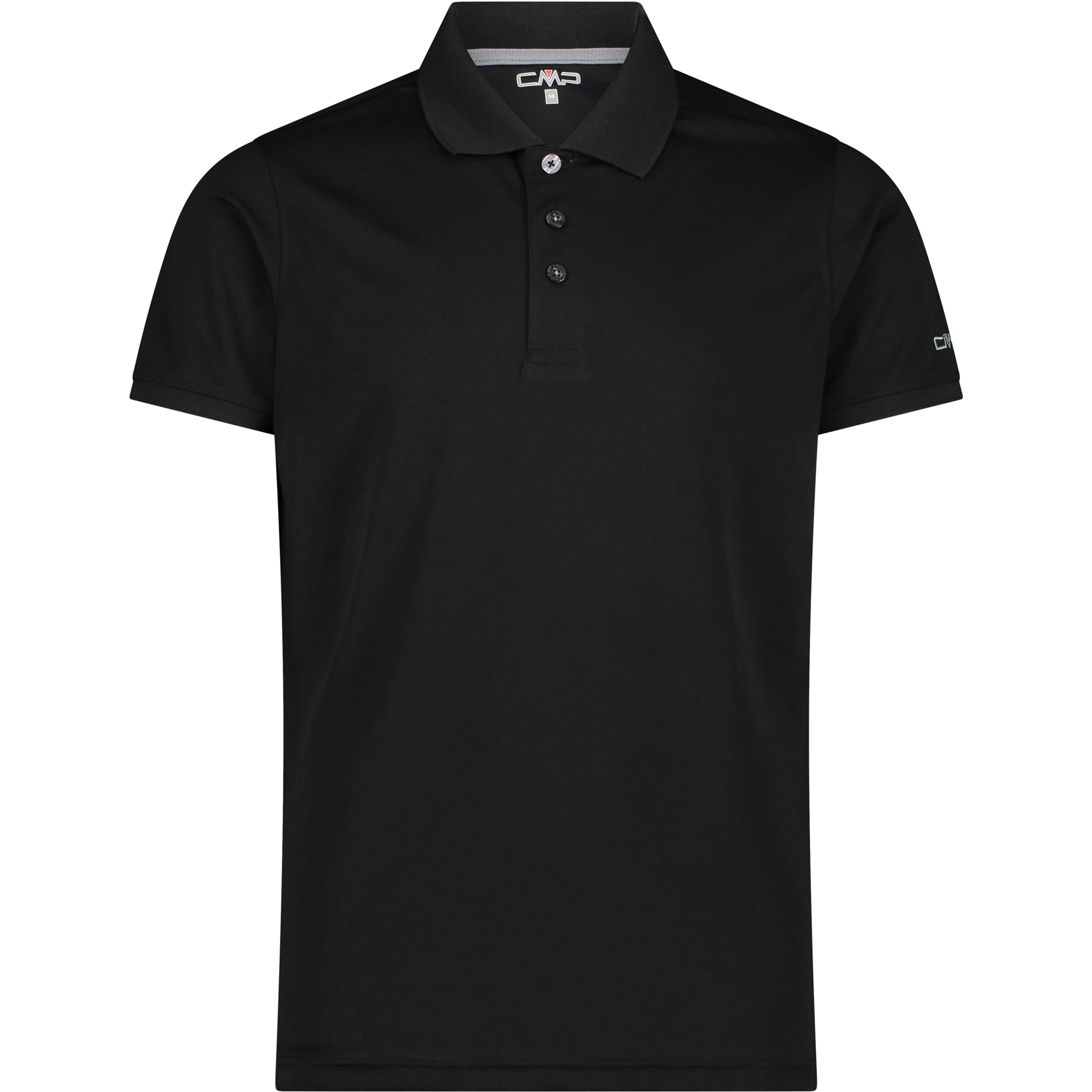CMP Polo Herren T-Shirts schwarz Größe S Lifestyle Atmungsaktiv
