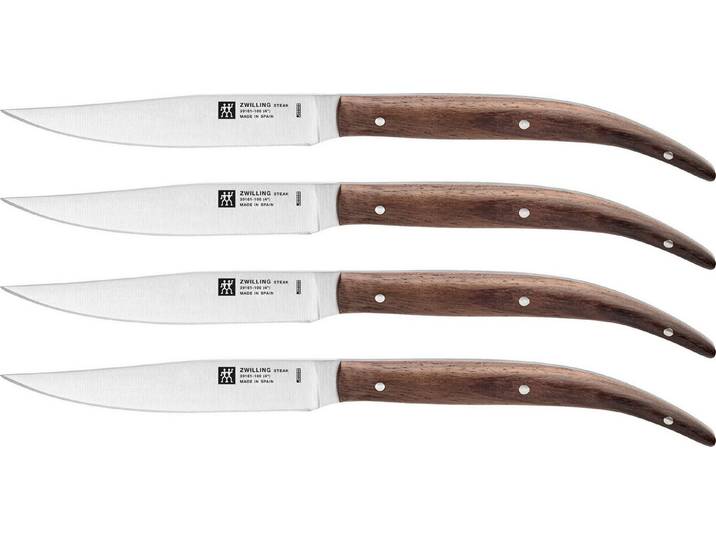 Zwilling Messer-Set Steak Sets (4-tlg), Braun
