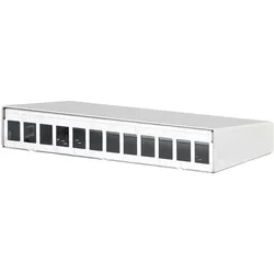 Metz Connect 130861-1202KE Keystone AP-Geh 12 Port, Server Zubehör, Weiss