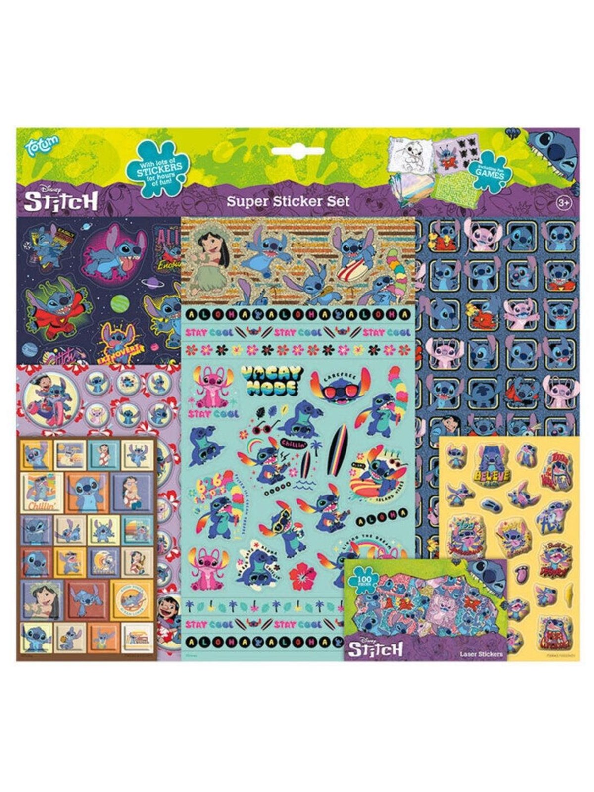 Creative Craft Group DISNEY STITCH sticker set