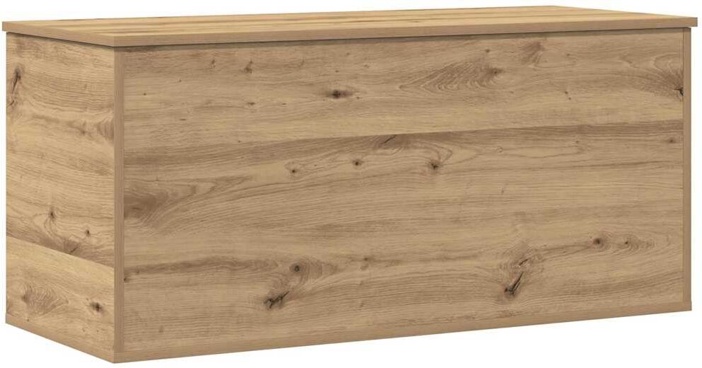 vidaXL Boîte de Rangement chêne artisanal 100 x 42 x 46 cm