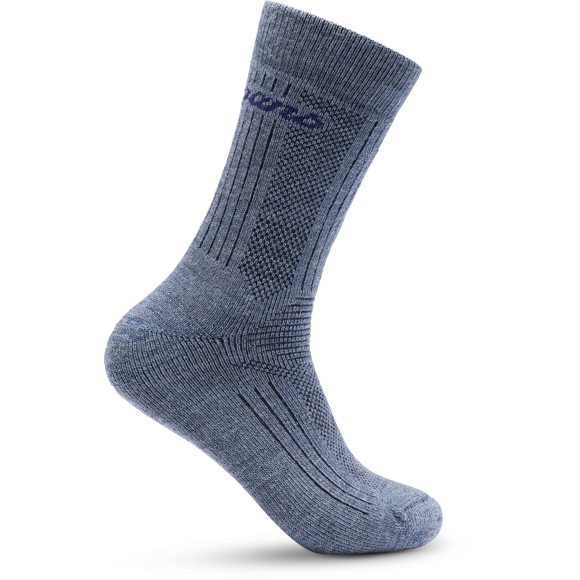 Bergans Allround Warm Merino Cushioned Freizeitsocken blau Größe 41 Camping Elastisch Merinowolle