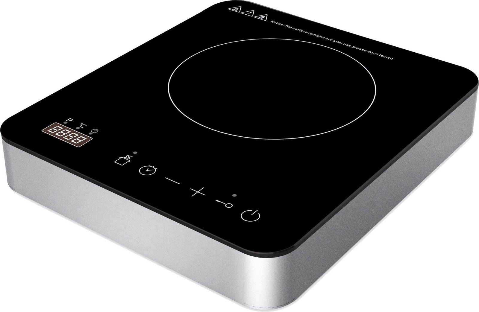 DESKI Inductiekookplaat enkele kookplaat model 613-401569