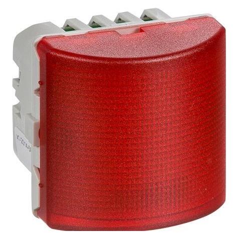 LK FUGA indsats signallampe LED 24 V, konstant/blinkend, rød (502D0345)
