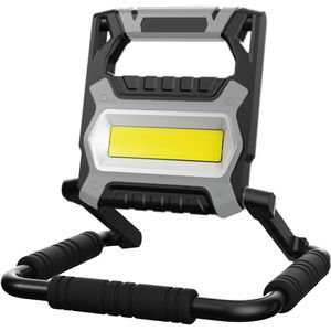 Müller-Licht Baustrahler Baltimore, LED, mit integriertem Akku, IP44 Spritzwasserschutz, dimmbar, 20 Watt, 1.800 Lumen