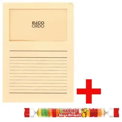 ELCO Organisationsmappe »Ordo classico« inkl. Fruchtgummi »Mega Roulette« 45 g hellchamois