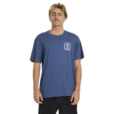 T-Shirt BILLABONG "Portal Premium", Herren, Gr. M, schwarz denim, Obermaterial: 100% Baumwolle., Shirts T-Shirt