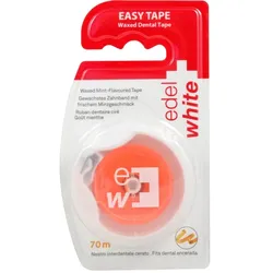 EDELWHITE DentalTape waxed Zahnseide 70 m