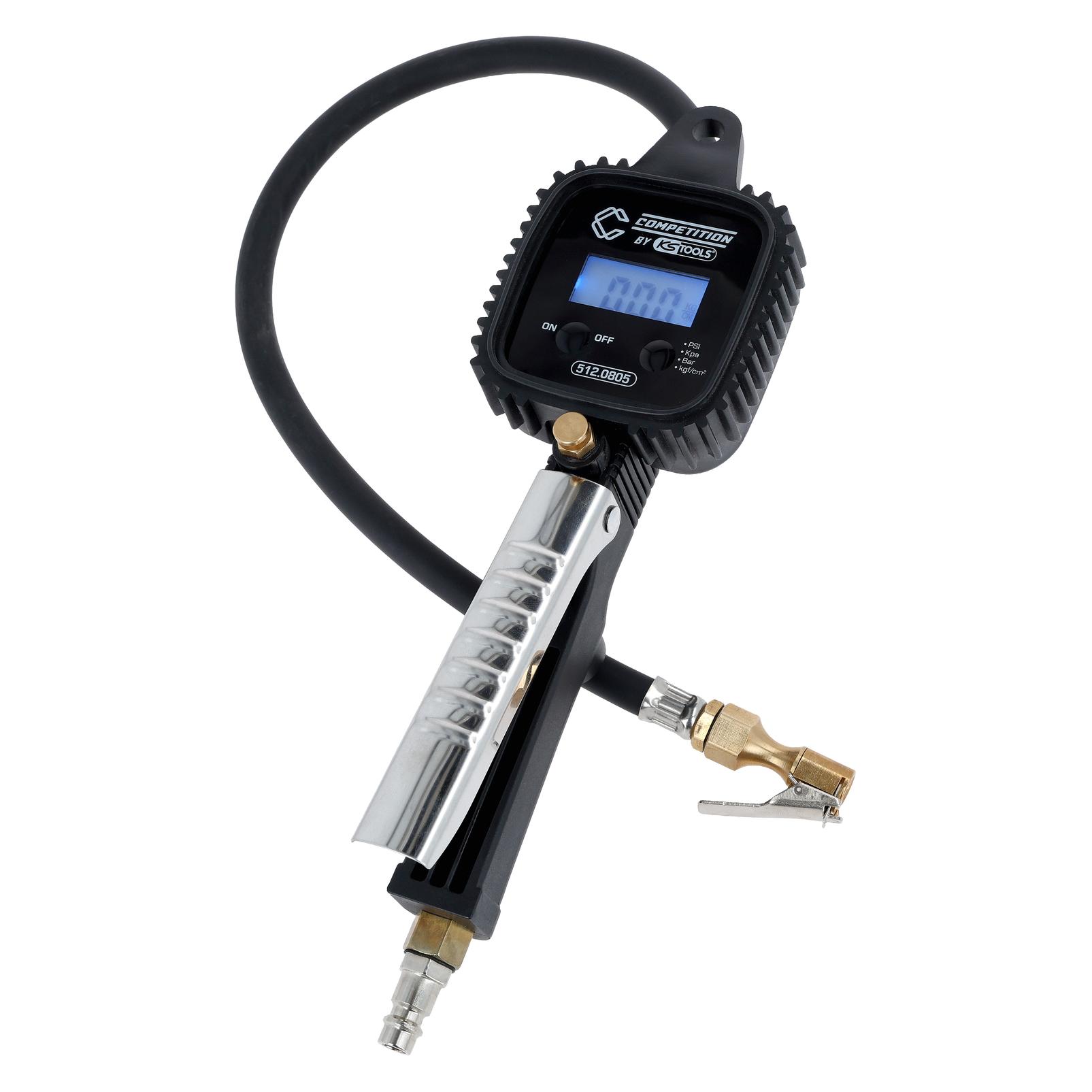 Competition Digitaler Druckluft-Reifenfüllmesser (512.0805)