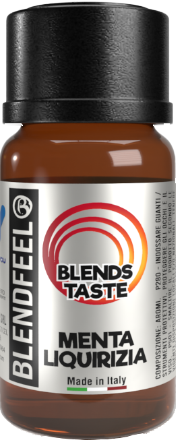BlendFeel Menta Liquirizia Blends Taste Aroma Concentrato 10ml