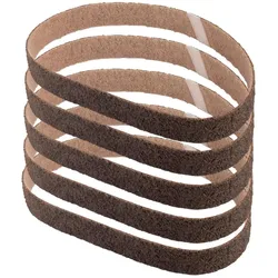 Stahlwerk, Schleifmittel, Schleifvlies 5er Set grobe Körnung 40 x 760 mm (Grob)