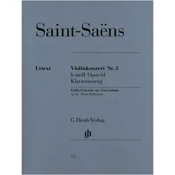 Violinkonzert Nr. 3 h-moll Opus 61, Sachbücher von Camille Saint-Saëns, Peter Jost