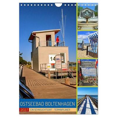 Ein Sehnsuchtsort - Ostseebad Boltenhagen (Wandkalender 2027 DIN A4 hoch), CALVENDO Monatskalender