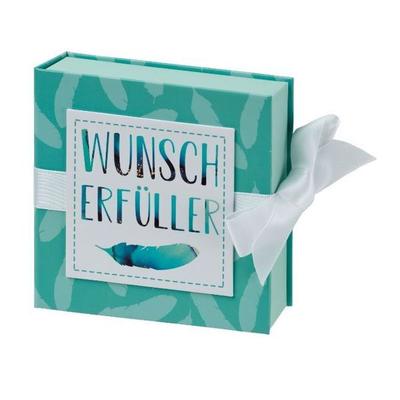 Geschenkschachtel mit Band 10 x 10 cm Wunscherfüller