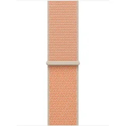 Apple 42 mm Sport Loop Cantaloupe orange