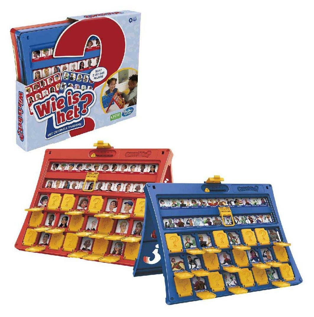 Hasbro Gaming Raad Wie? bordspel voor kinderen vanaf 6 jaar