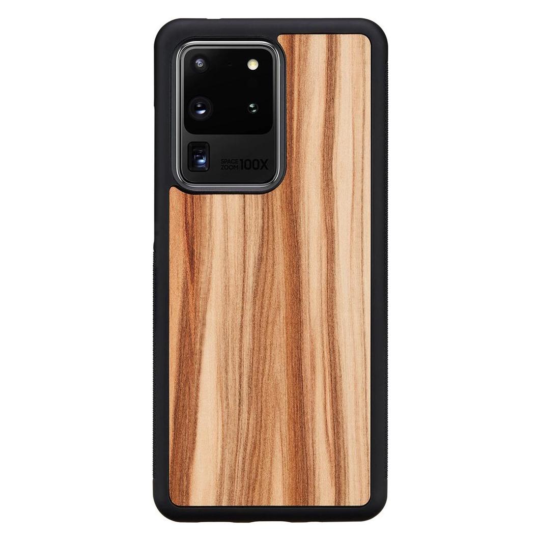Man&Wood case for Galaxy S20 Ultra cappuccino black (Samsung Galaxy S20 Ultra) (1000001209)