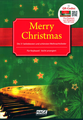 Hage Musikverlag Merry Christmas Keyboard