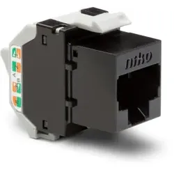 Niko Züblin 650-45052 Ungeschützter RJ45 Stecker UTP Kat. 5E, PoE++ ready, für Bandbreiten b 65045052