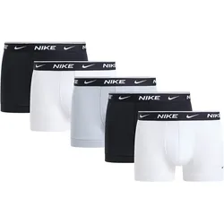 5er Pack NIKE Essential Cotton Stretch Boxershorts Trunks Herren XYO - adobe brown S
