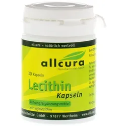 Lecithin 500 mg Kapseln 30 St