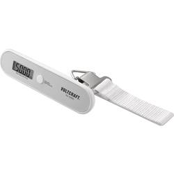 VOLTCRAFT KS-5000 Kofferwaage KS-5000 Wägebereich (max.) 50 kg Ablesbarkeit 10 g batteriebetrieben Grau