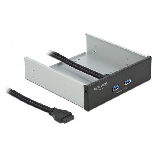Delock Front Panel 2x USB-A für 5.25-Schacht (61005)