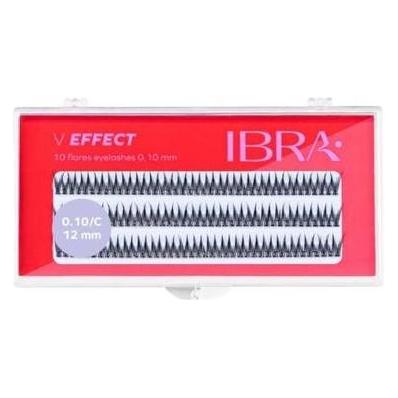 Ibra V Effect Eyelash Tufts 12Mm 120Pcs. (Künstliche Wimpern) (36939114)