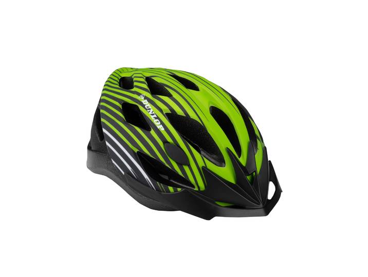 Velohelm DUNLOP 53 - 55 cm grün