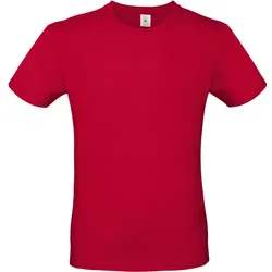 B&C Herren T-Shirt #E150 TU01T deep red M