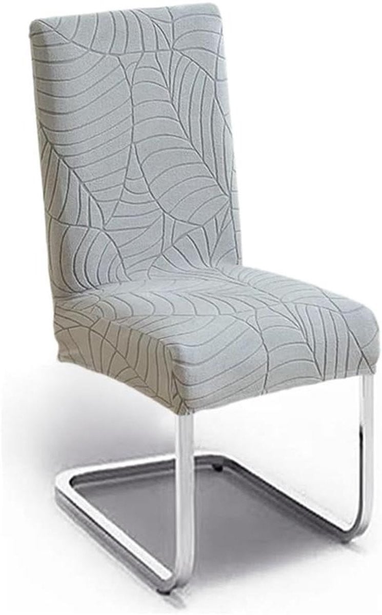Spandex stoelhoes voor eetkamerstoelen zonder armleuningen - Effene kleur