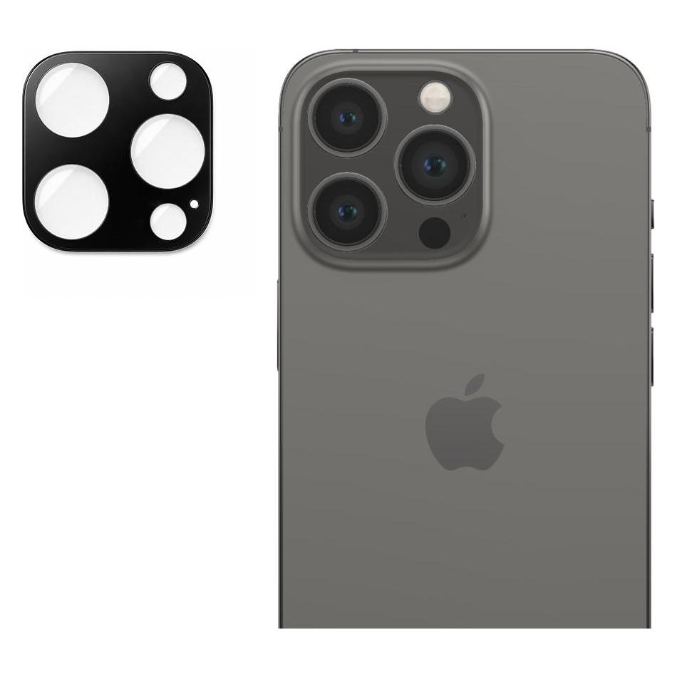 Techsuit - Full Camera Glass - iPhone 13 Pro / iPhone 13 Pro Max - Black (Apple iPhone 13 Pro, Apple iPhone 13 Pro Max) (56339968)