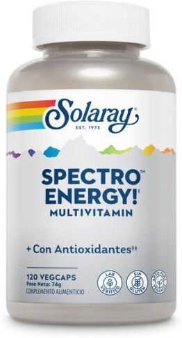 Solaray Spectro Energy Multivitamin 120 Capsules