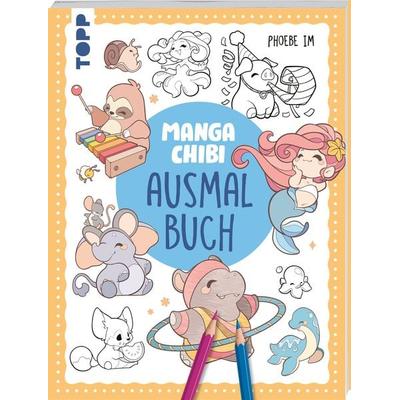 Manga Chibi Ausmalbuch, Taschenbuch von Phoebe Im, Frechverlag GmbH, 978-3-7358-9210-2