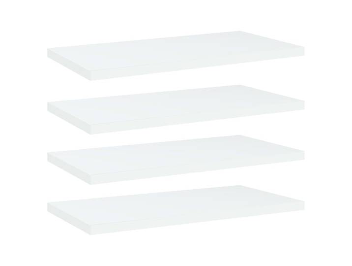 vidaXL Bücherregal-Bretter 4 Stk. Weiß 40x20x1,5 cm Holzwerkstoff