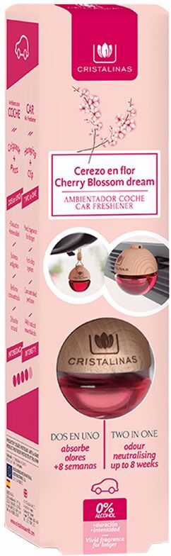 Cristalinas Coche ambientador 0% #cerezo