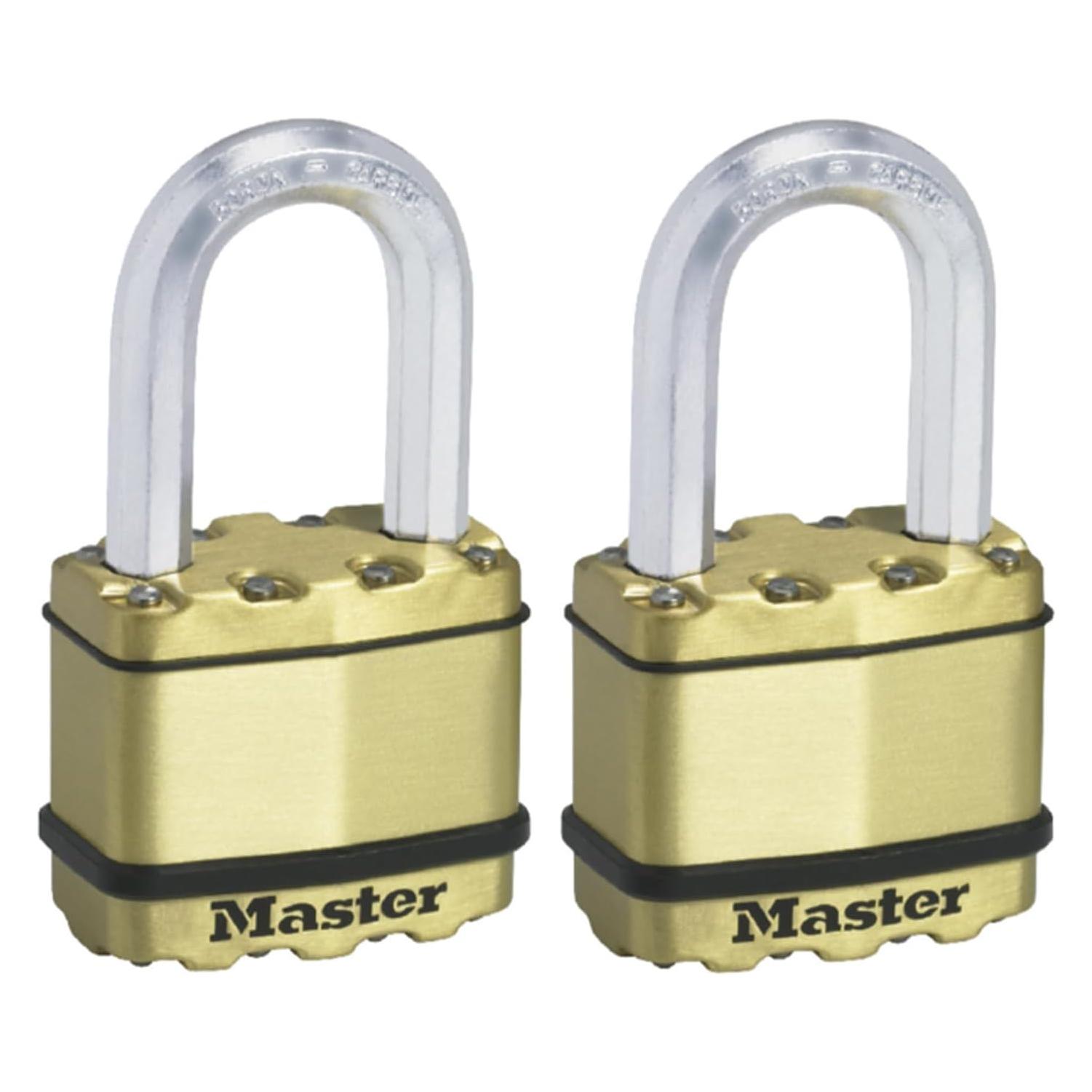 Master Lock 2er Set Vorhängeschloss (M5BEURTLF)