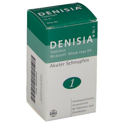 Denisia 1 Schnupfen Tabletten 80 St