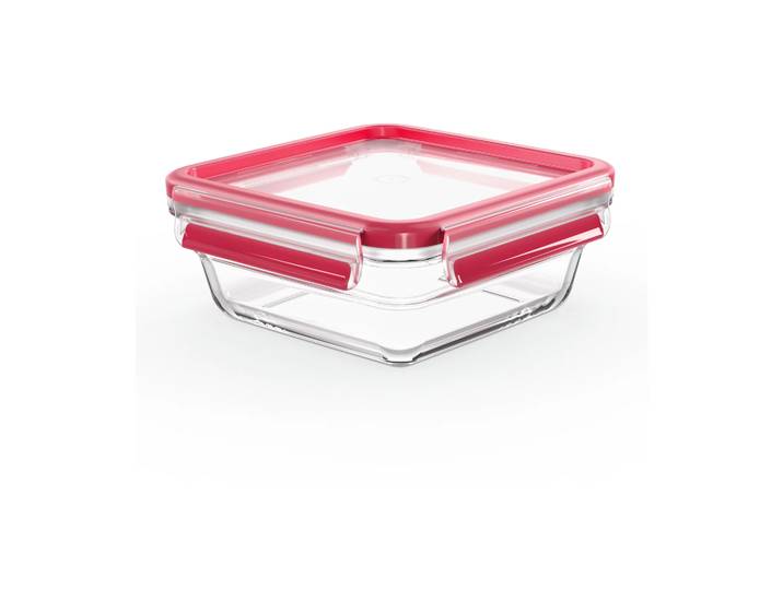 Tefal Boîte à lunch carrée en verre MasterSeal 0,8 L