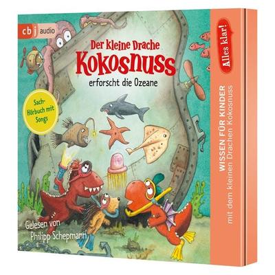 Alles klar! Der kleine Drache Kokosnuss erforscht die Ozeane - Ingo Siegner, CD, 9783759901033