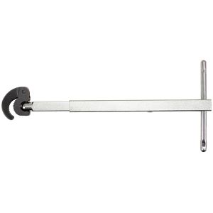 KS-Tools Standhahnmutterschlüssel 126.1000, Teleskop, 10 - 32 mm Spannweite, 275 - 455 mm, mit Klaue
