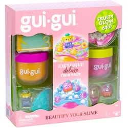 Moose Toys Gui Gui Deluxe Twin-Pack S2 Schleim-Set mit Duft und Glanz, 2 Slimes