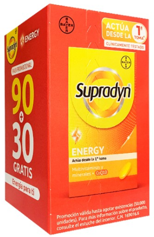 Supradyn Energie 90 + 30 Tabletten